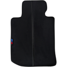 Customizable Carbon Fiber Detailing Black Floor Mats for BMW iX (2022-2024)