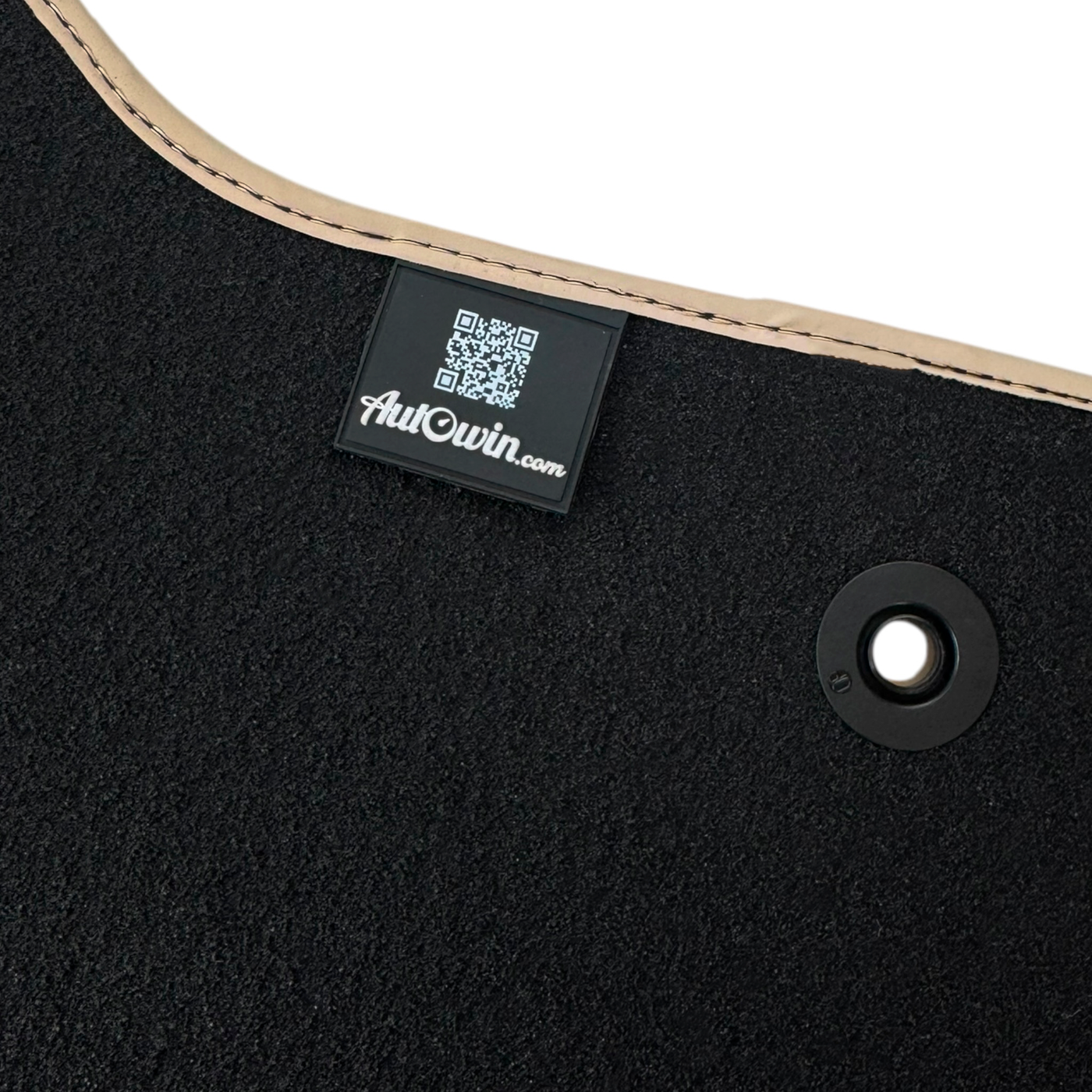 Beige Floor Mats for Lincoln MKX (2015-2018) SUV by AutoWin