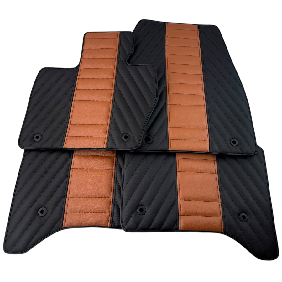 Leather Floor Mats for Range Rover Evoque (2019-2024) 5-Doors