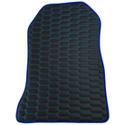 Premium Carbon Fiber Leather Floor Mats for Toyota GT86 (2012-2021)