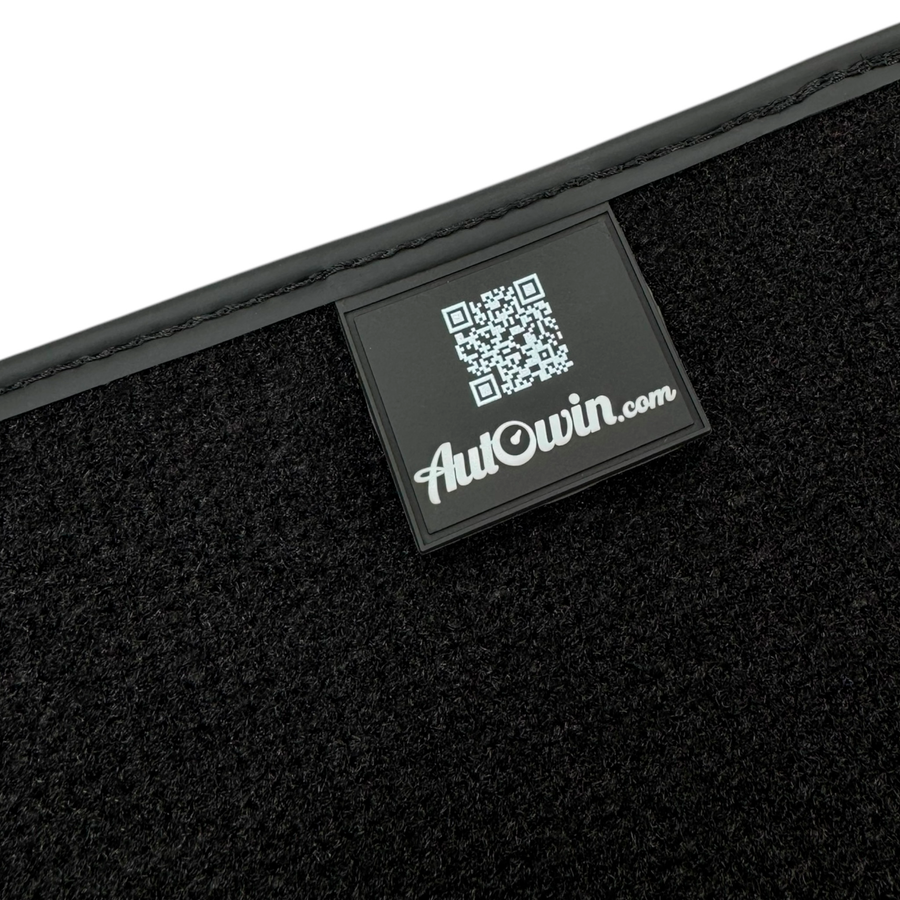 Black Floor Mats for Chevrolet Lumina Sedan (1990-1994) with Leather | AutoWin