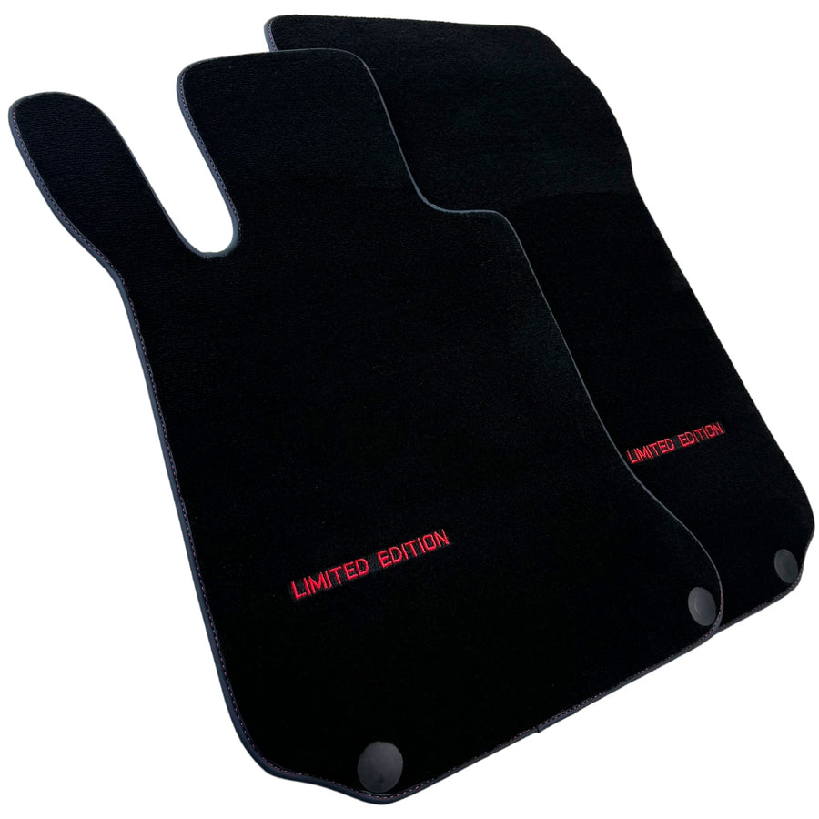 Black Floor Mats For Mercedes Benz A-Class W177 Hatchback (2018-2023) | Limited Edition