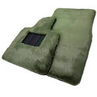 Light Green Sheepskin Floor Mats for Rolls-Royce Cullinan (2018-2025)