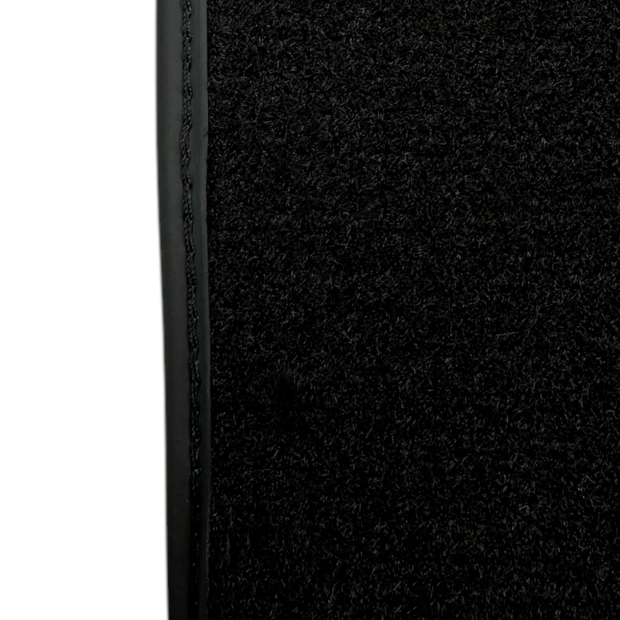Black Floor Mats for Dodge Charger (2010-2015) with Leather | AutoWin