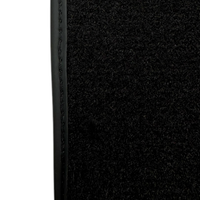 ER56 Design Black Floor Mats for Chrysler Pacifica (2016-2024) with Leather