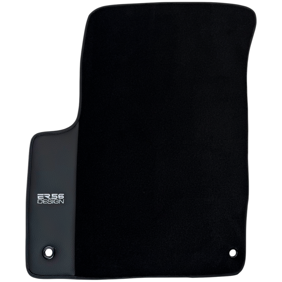 ER56 Design Black Floor Mats for Chevrolet Trax (2013-2023) with Leather