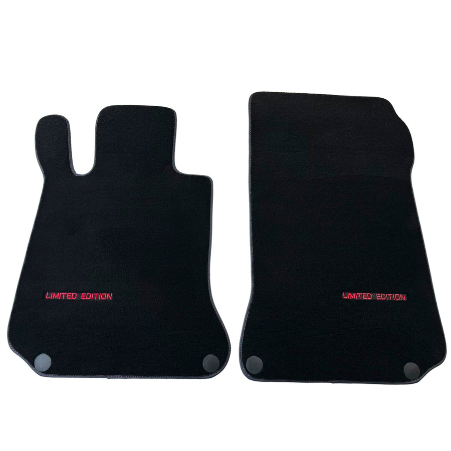Black Floor Mats For Mercedes Benz A-Class W177 Hatchback Hybrid (2019-2023) | Limited Edition
