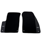 ER56 Design Black Floor Mats for Chevrolet Matiz Hatchback (1998-2004) with Leather