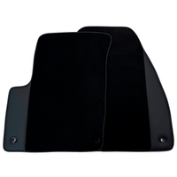 Black Floor Mats for Lincoln MKC (2014-2020) with Leather | AutoWin