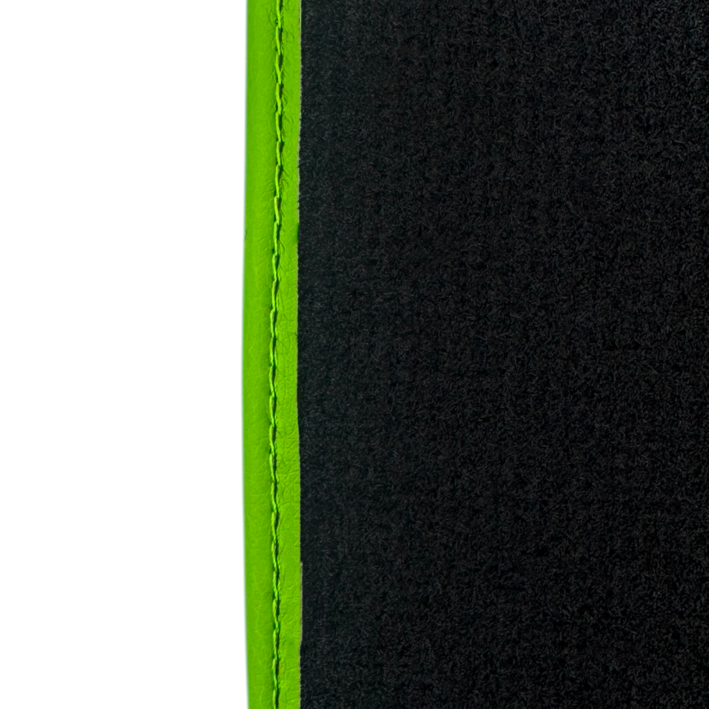 Black Floor Mats for Lamborghini Huracan EVO (2019-2024) with Carbon Fiber Borders