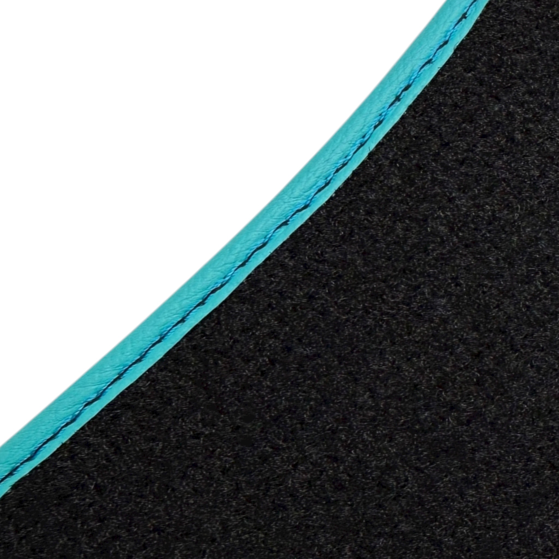 Premium Carbon Fiber Leather Floor Mats for Toyota GT86 (2012-2021)