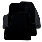 Black Floor Mats for Chevrolet Orlando 5-Seater (2011-2014) with Leather | AutoWin