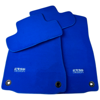 Blue Floor Mats for Lexus RC (2015-2018) by ER56 Design