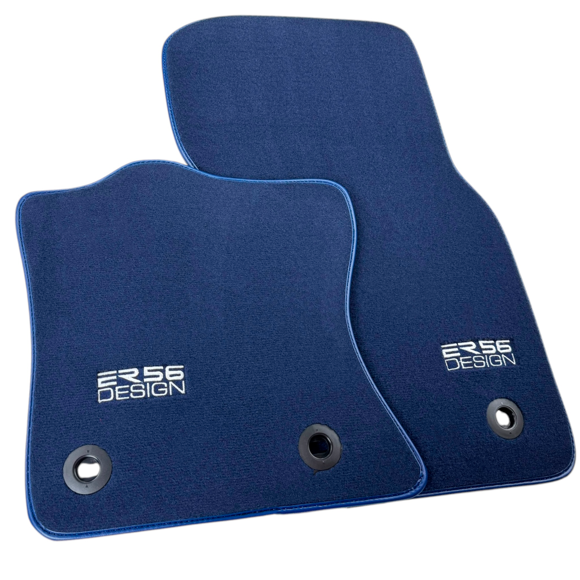 Dark Blue Floor Mats for Jaguar XE (2015-2019)| ER56 Design