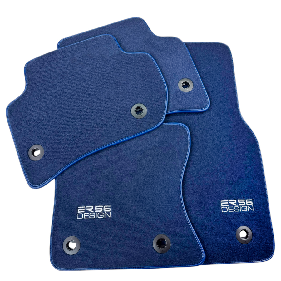 Dark Blue Floor Mats for Jaguar XE (2019-2024)| ER56 Design