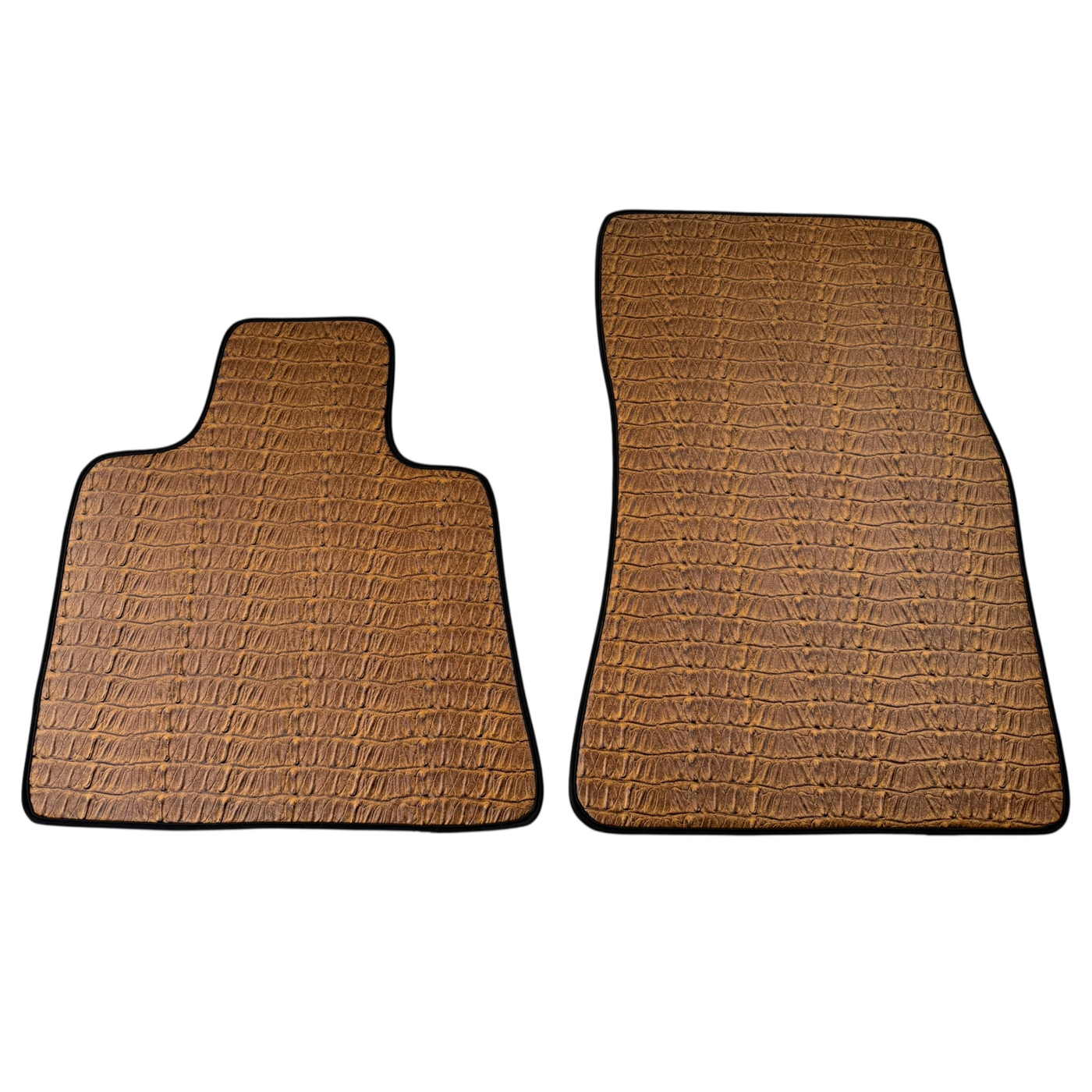 Crocodile Embossed Leather Car Floor Mats for Rolls-Royce Dawn