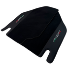 Premium Black Leather Floor Mats for Lamborghini Diablo (1990-2001)