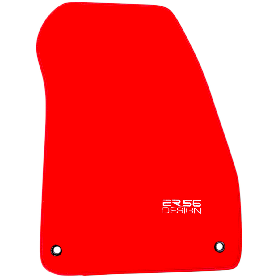Red Floor Mats for Chevrolet Camaro Fifth Generation (2010-2015) by ER56 Design