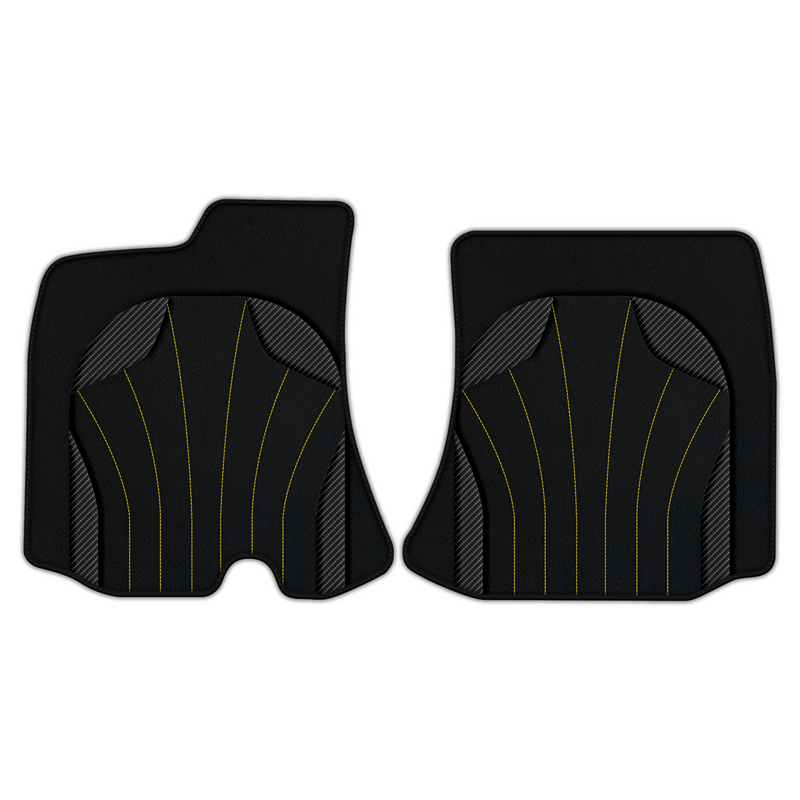 Customizable Leather Floor Mats with AW38 Pattern for Ferrari Portofino (2018–2023)