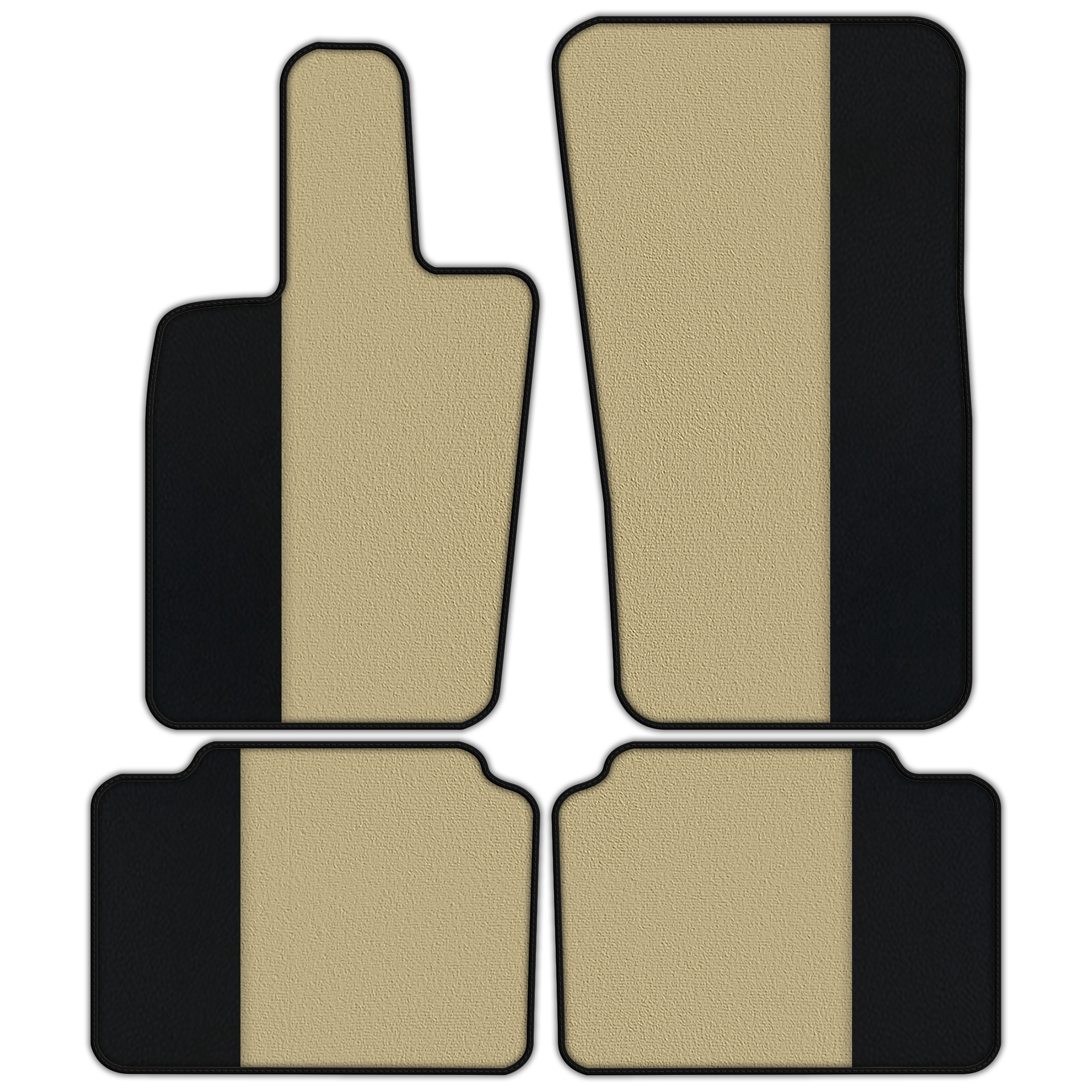 Blue Floor Mats for Porsche Panamera (2017-2023) | ER56 Design - AutoWin