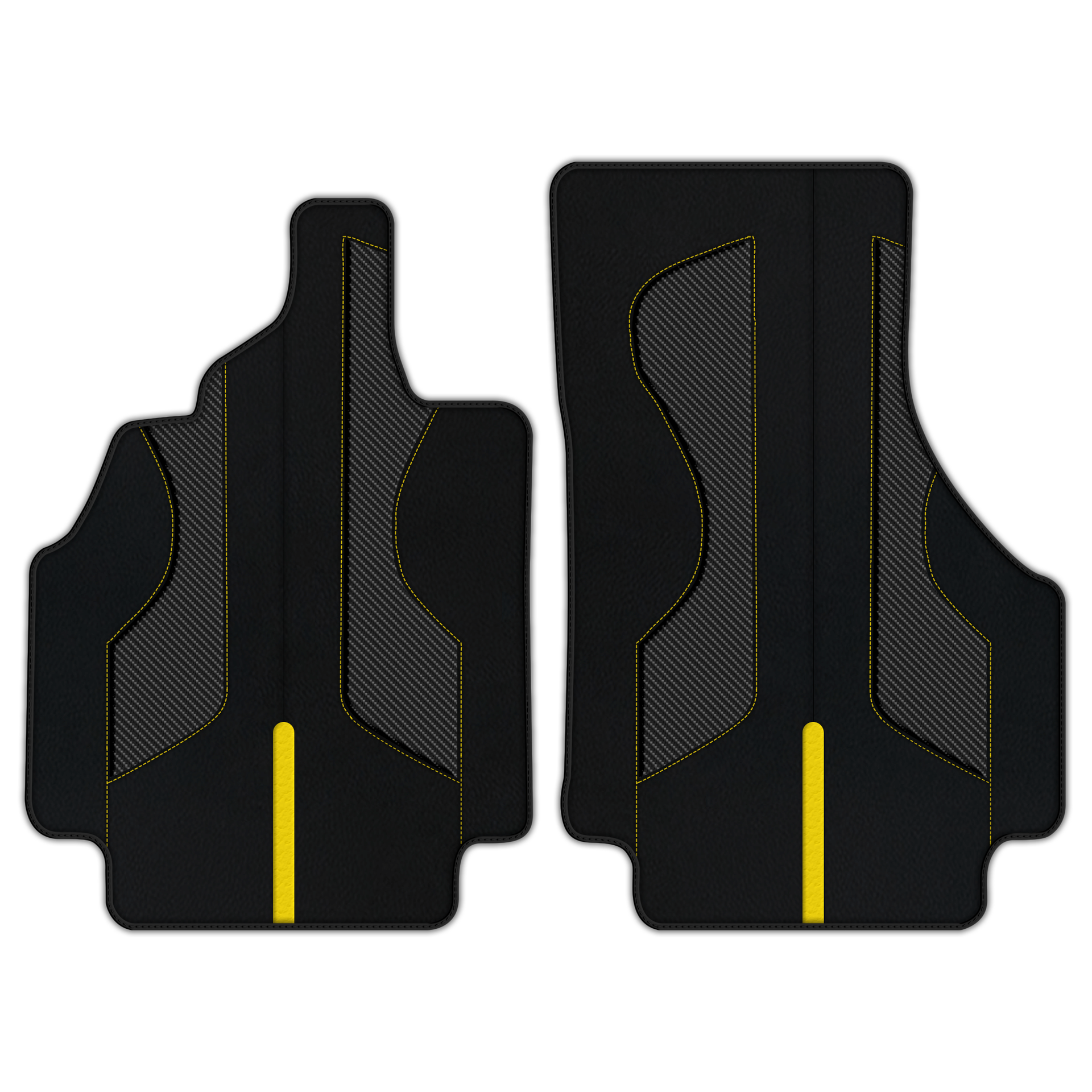 Customizable Premium Leather Floor Mats for Audi R8 (2007-2015)