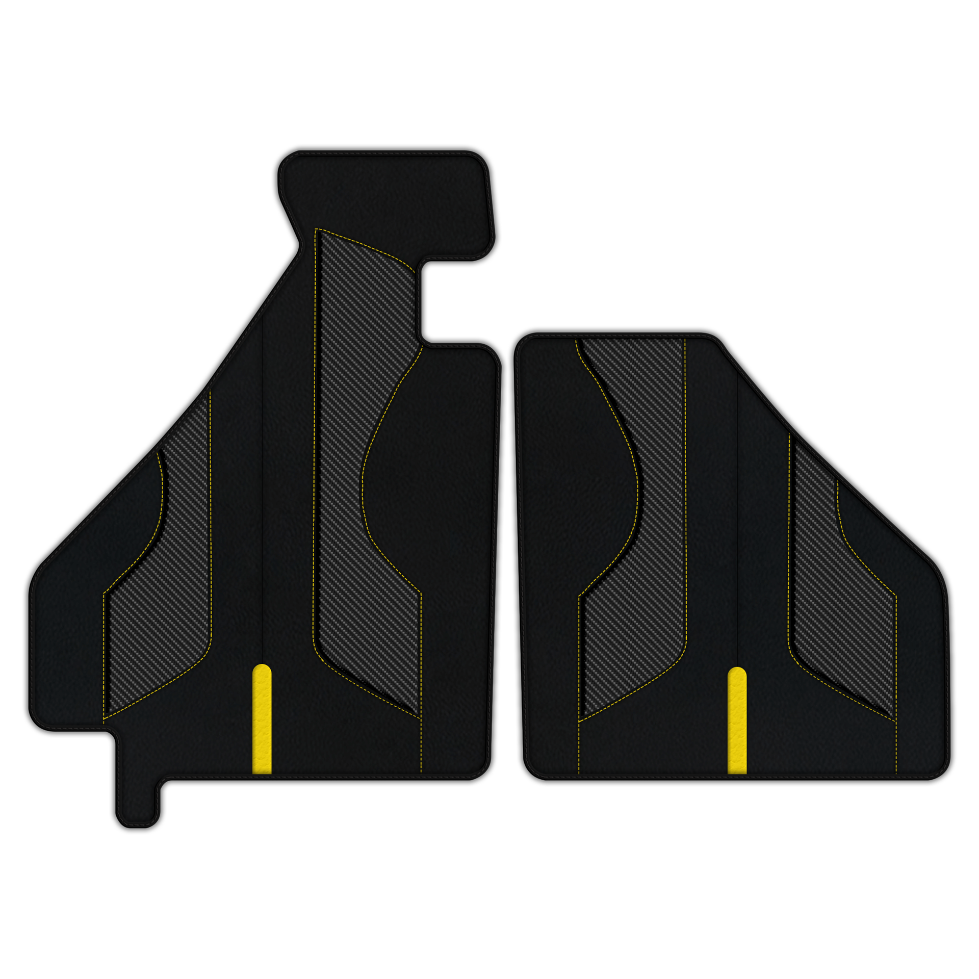 Customizable Leather Floor Mats for Ferrari F355 - AW23 Pattern