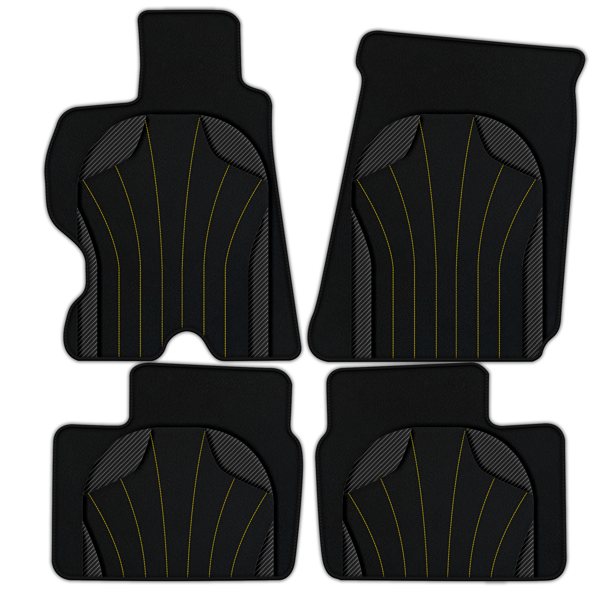 Customizable Leather Floor Mats for Ferrari FF 2011-2016 - AW23