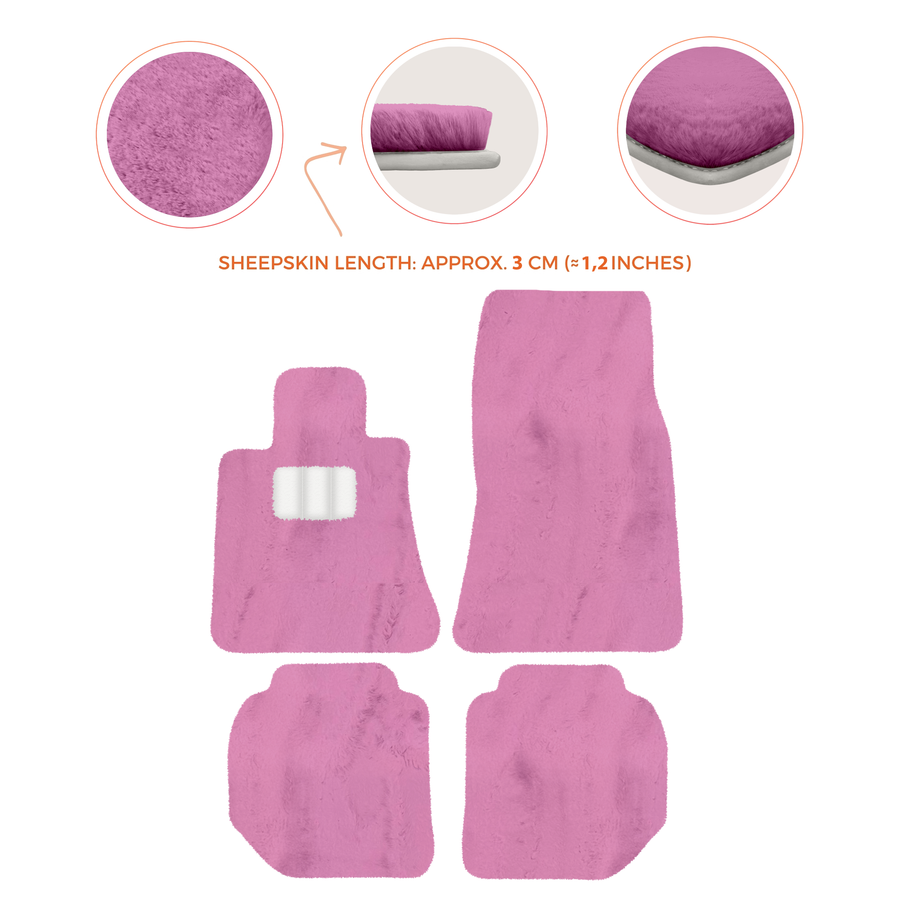 Luxury Sheepskin Floor Mats for Rolls-Royce Ghost Series I (2010-2014)