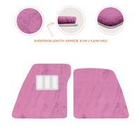 Premium Sheepskin Floor Mats for Ferrari 296 GTS (2022-2025)