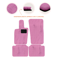 Luxury Sheepskin Floor Mats for Porsche Panamera (2017-2023)