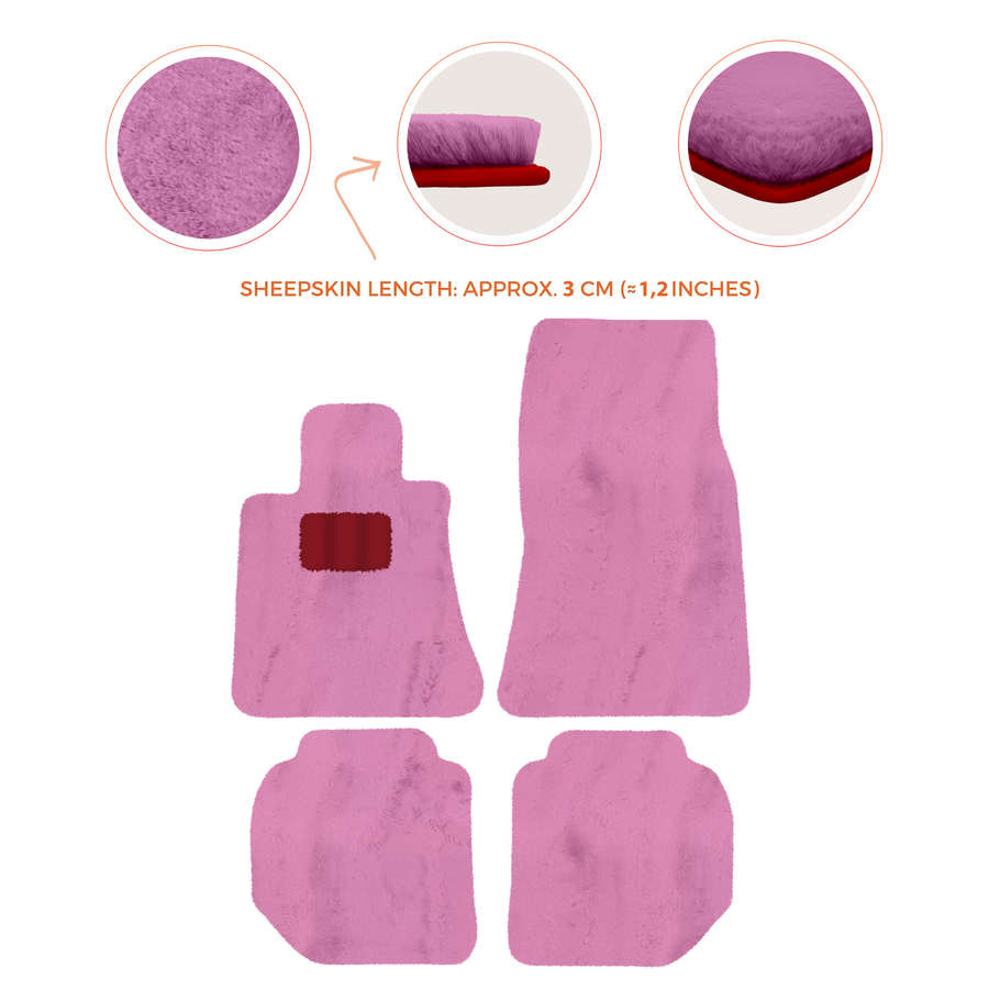 Luxury Sheepskin Floor Mats for Rolls-Royce Ghost Series I (2010-2014)