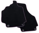 Black Floor Mats for Audi R8 (2007-2015) | Various Trim Colors