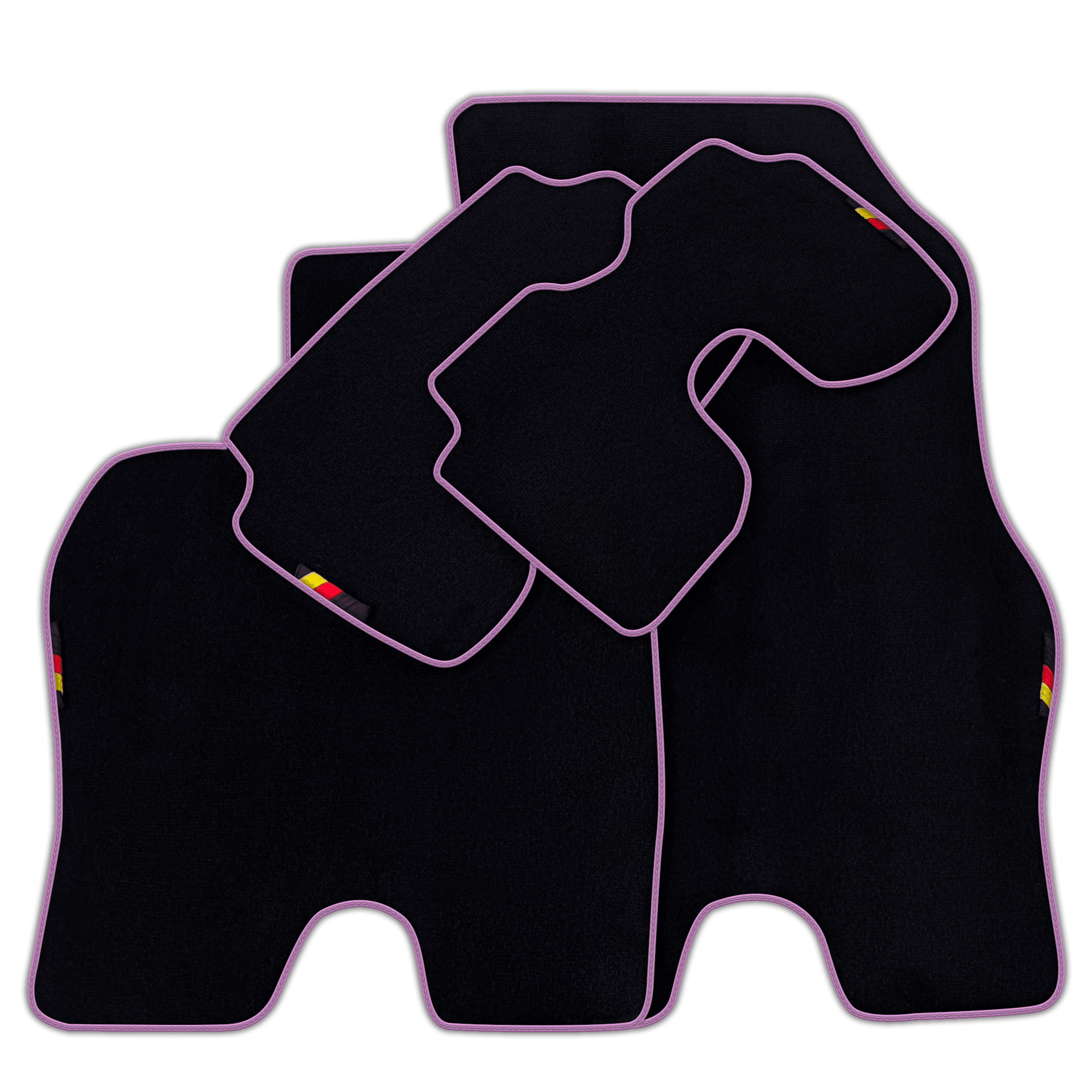 Black Floor Mats for BMW i8 German Edition | Various Trim Colors