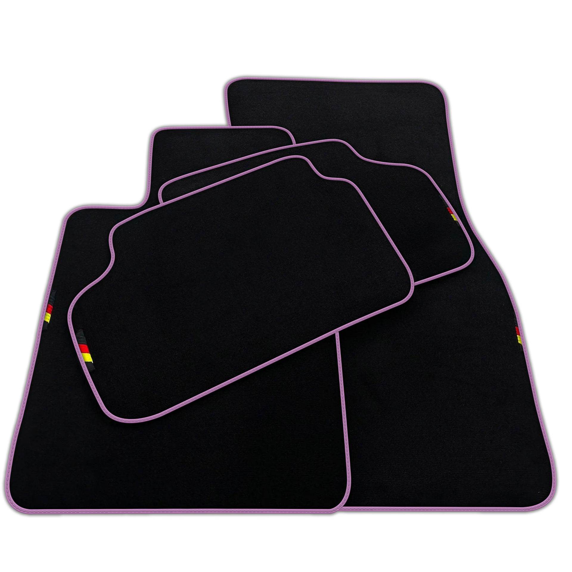 Black Floor Mats For BMW 3 Series G20 Germany Edition | Various Trim Colors