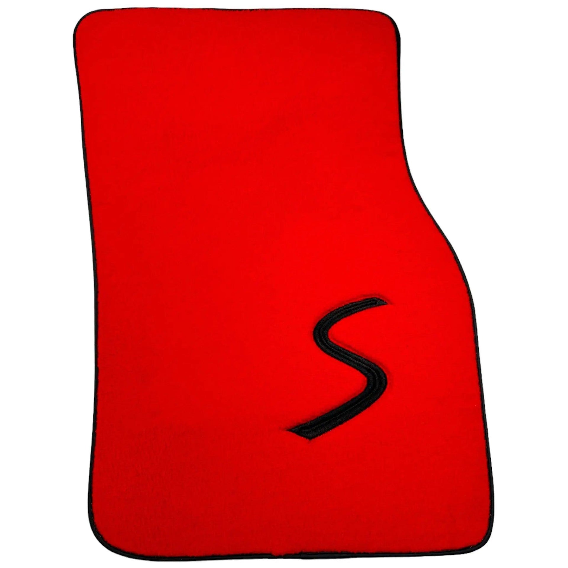 Red Floor Mats for Mini Clubman F54 (2015-2019) - AutoWin