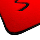 Red Floor Mats for Mini Countryman F60 (2017-2023) - AutoWin