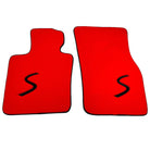 Red Floor Mats for Mini Countryman R60 (2010-2017) - AutoWin