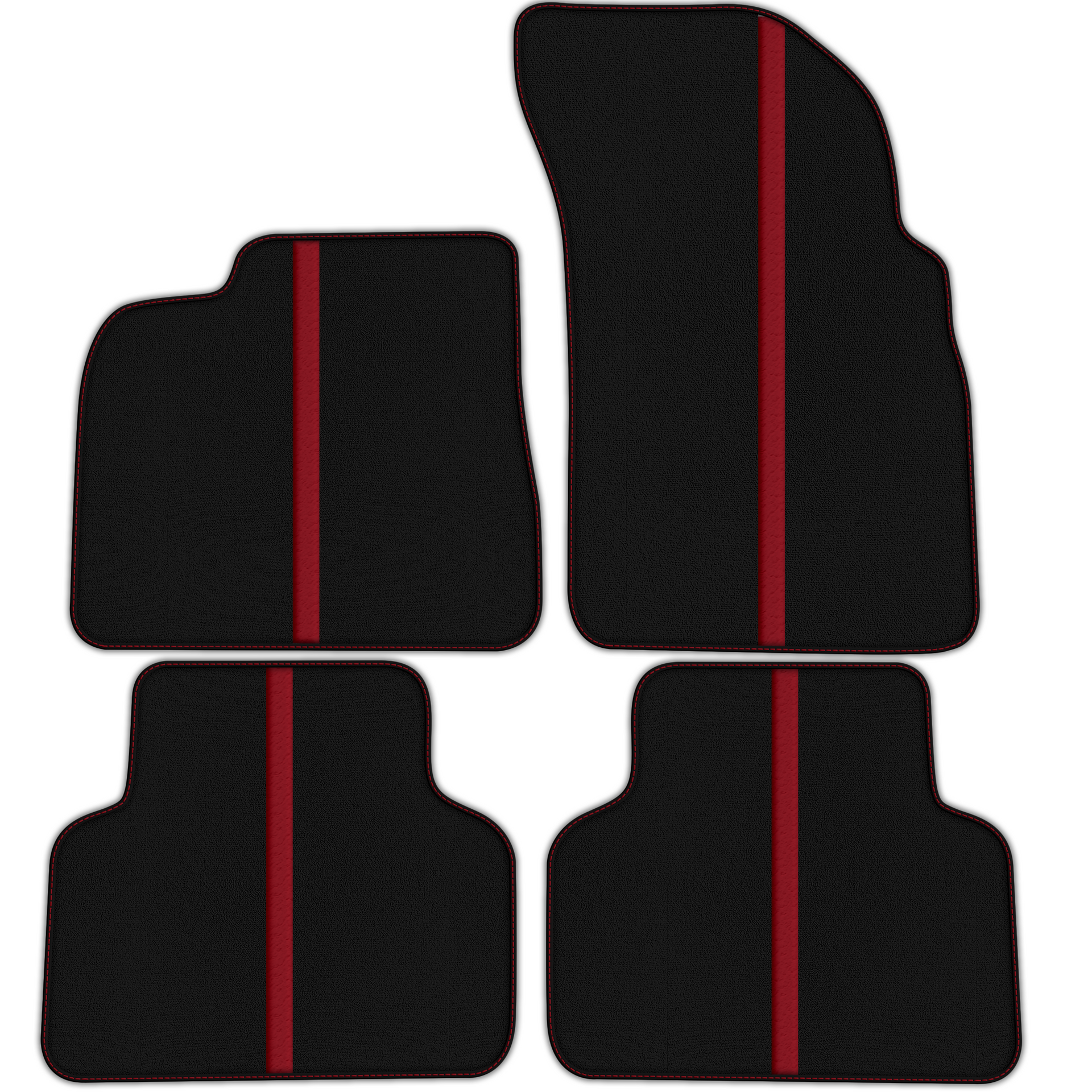 Luxury Black Floor Mats for Lamborghini Murcielago (2001-2010)