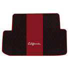 Orange Stitching Black Leather Floor Mats for Lamborghini Urus