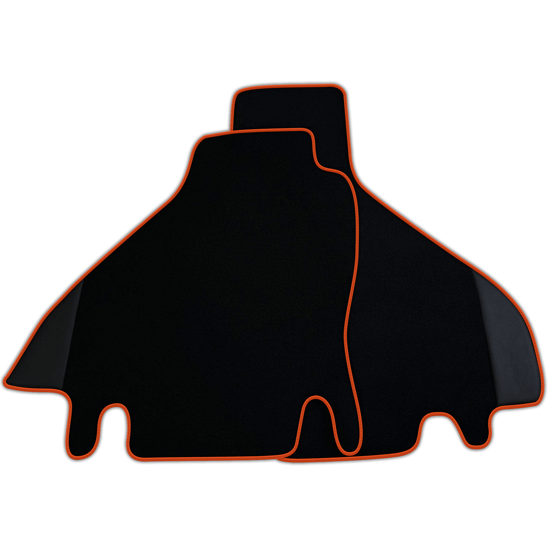 Custom Floor Mats for Ferrari Testarossa (1984–1996) with Leather