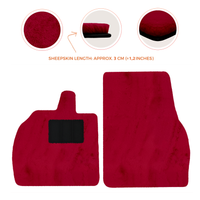 Luxury Sheepskin Floor Mats for Lamborghini Revuelto 2024-2025