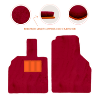 Premium Sheepskin Floor Mats for Lamborghini Aventador (2012-2022)