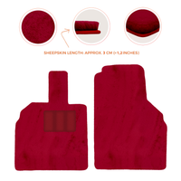 Premium Sheepskin Floor Mats for Lamborghini Aventador (2012-2022)