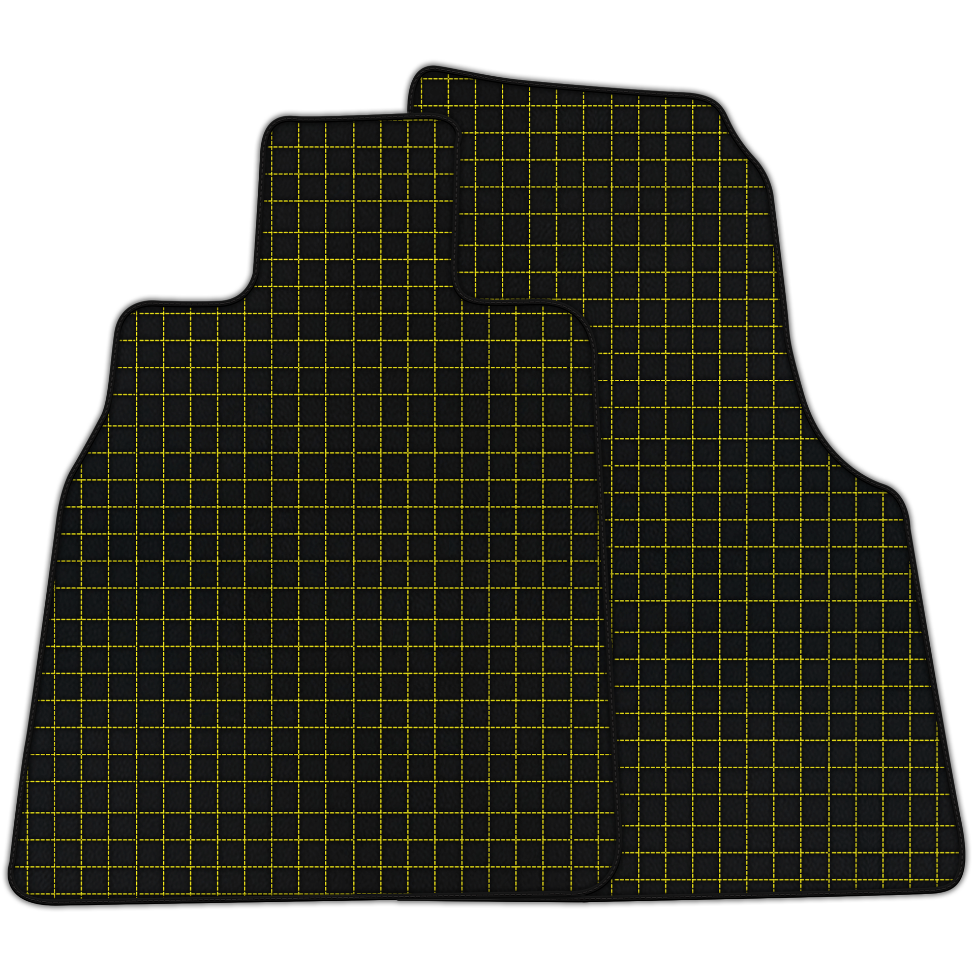 Premium Customizable Leather Floor Mats for C8 Corvette (2020-2024)