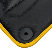 Black Leather Line Floor Mats for Lamborghini Temerario (2025-2026)