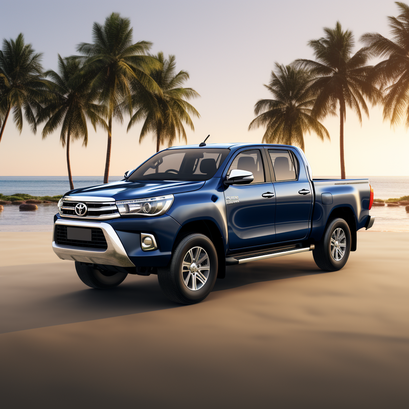 Maßgeschneiderte Fußmatten für Toyota Hilux Xtra Cab (2016-2023)