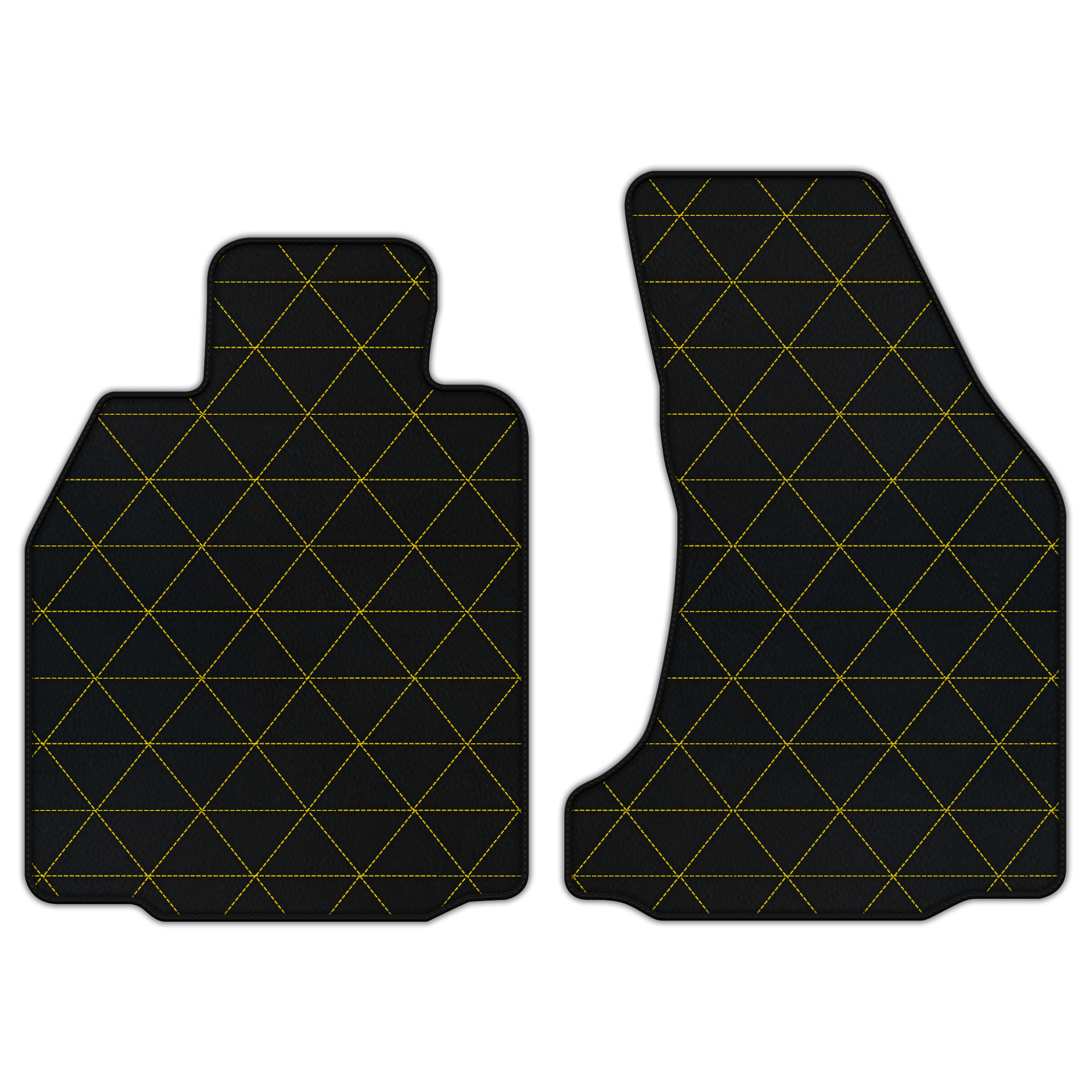 Customizable Leather Floor Mats for Porsche 987 Boxster (2005-2012)