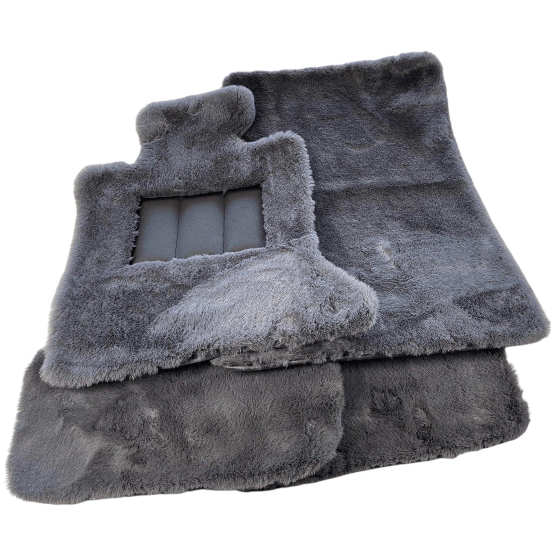 Various Colors of Sheepskin Floor Mats Tailored for the Chrysler PT Cruiser (2001-2010) - AutoWin