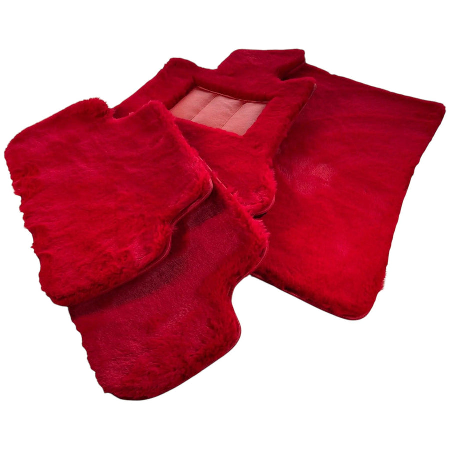 Various Colors of Sheepskin Floor Mats Tailored for the Chrysler Pacifica (2004-2008) - AutoWin
