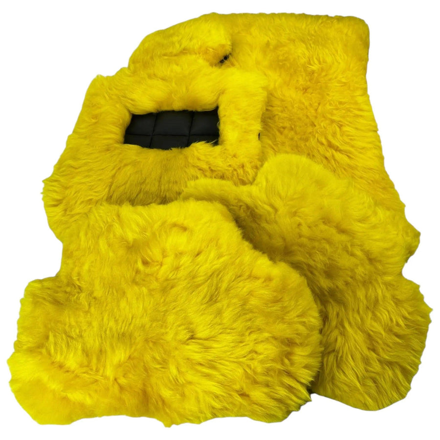 Various Colors of Sheepskin Floor Mats Tailored for the Lexus LX 470 (1998-2006) - AutoWin
